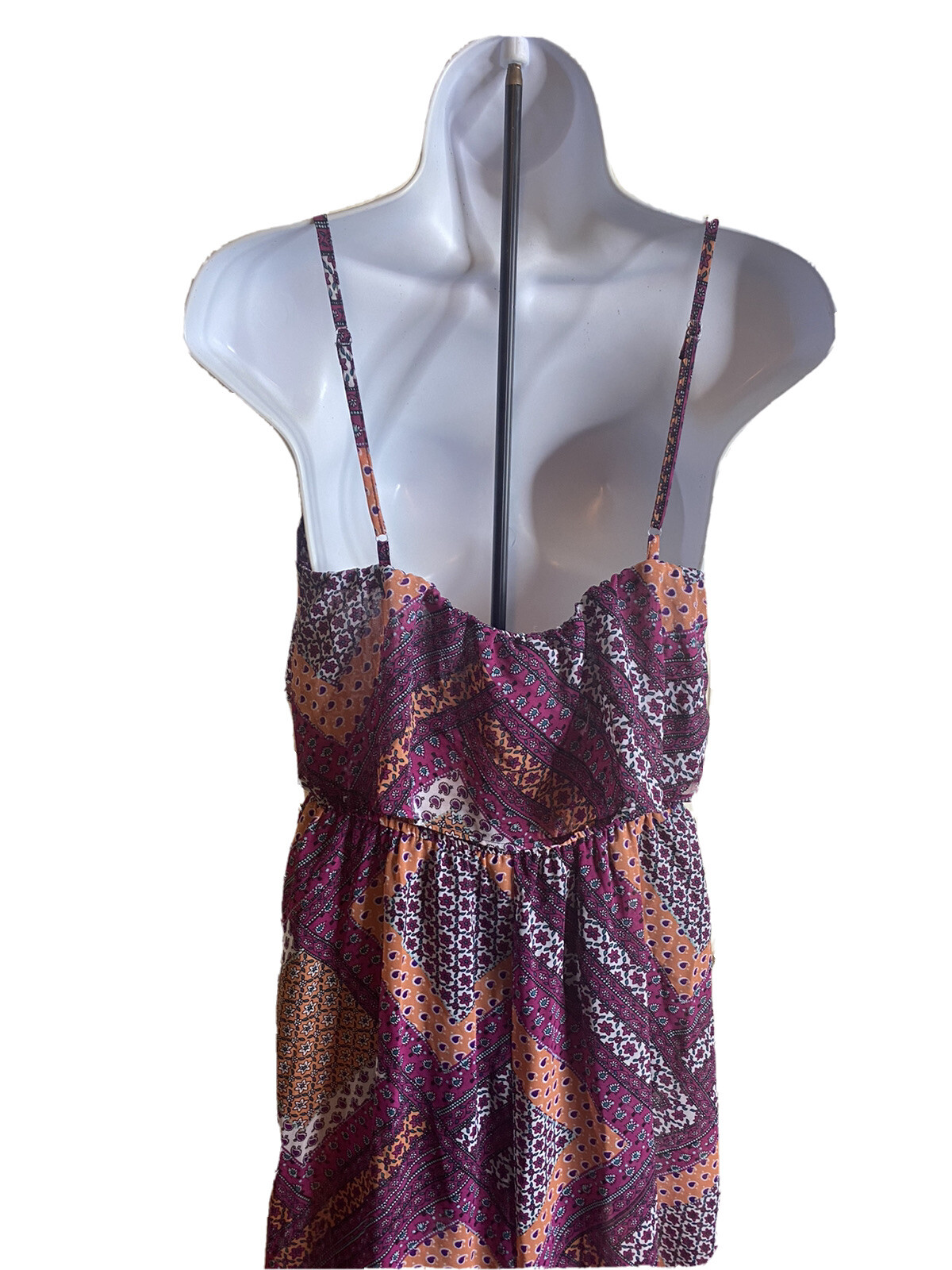 Speechless size M patchwork Multi Colored Spaghet… - image 3