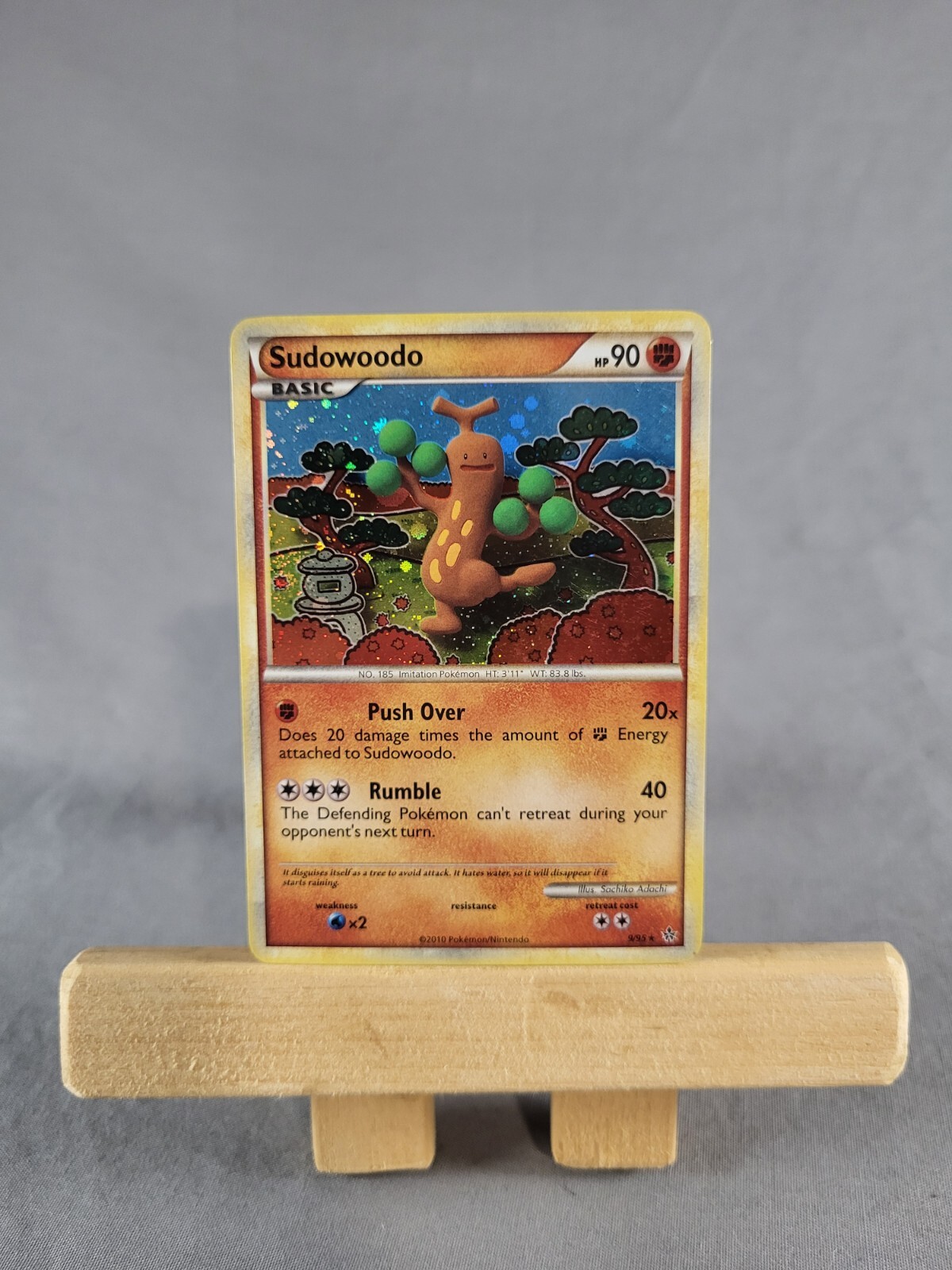 Sudowoodo - 9/95 -  Unleashed - Holo Rare - LP