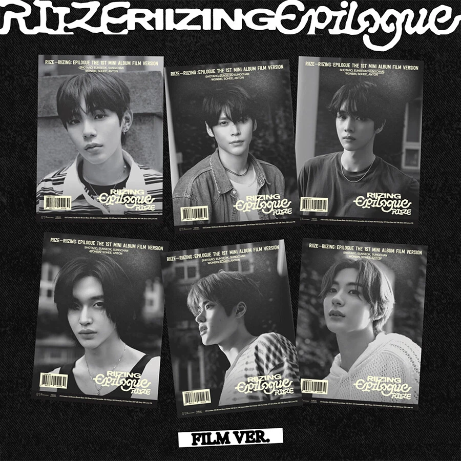 RIIZE RIIZING : EPILOGUE 1st Mini Album FLIM/2Mini CD+Sequence+