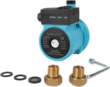 115V/60HZ 100W 3/4 Inch Outlet Automatic Pressure Booster Pump Hot Water Recircu