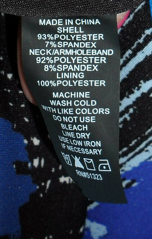 VINCE CAMUTO Multi-Coloured Sleeveless Art Print Dress ~ UK16 ~ D0298 ~ RRP £207 image 5
