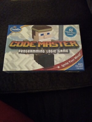 Thinkfun Code Master Programming Logic Board Game Brand New Sealed 60 Levels