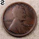 1915 Lincoln Wheat Penny Cent ~ Very Fine (VF) ~ Better Date! (W419)