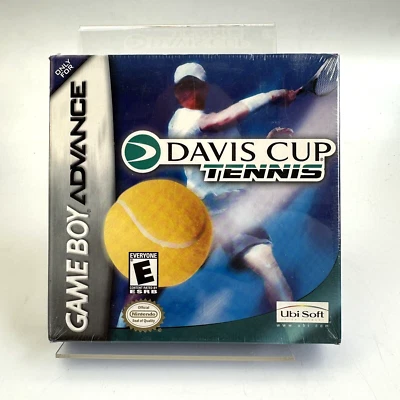 GBA Davis Cup Tennis, New And Factory Sealed - *Flaw* - Image 1 of 4