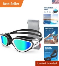 ZIONOR G1 Polarized Swimming Goggles for Unisex Adult Women Anti Fog 100 Anti U