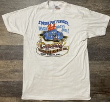 1986 Fat Fenders Fenders Chassis Engineering Iowa T-Shirt Single Stitch USA Made