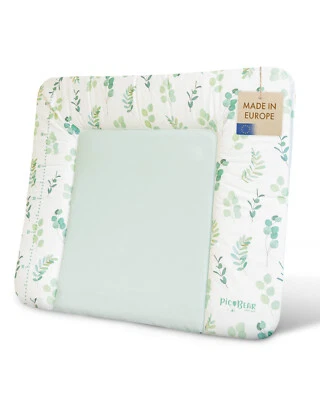 pic Bear Wickelauflage hochwertige Wickelunterlage 85 x 72 cm - Blätter grün