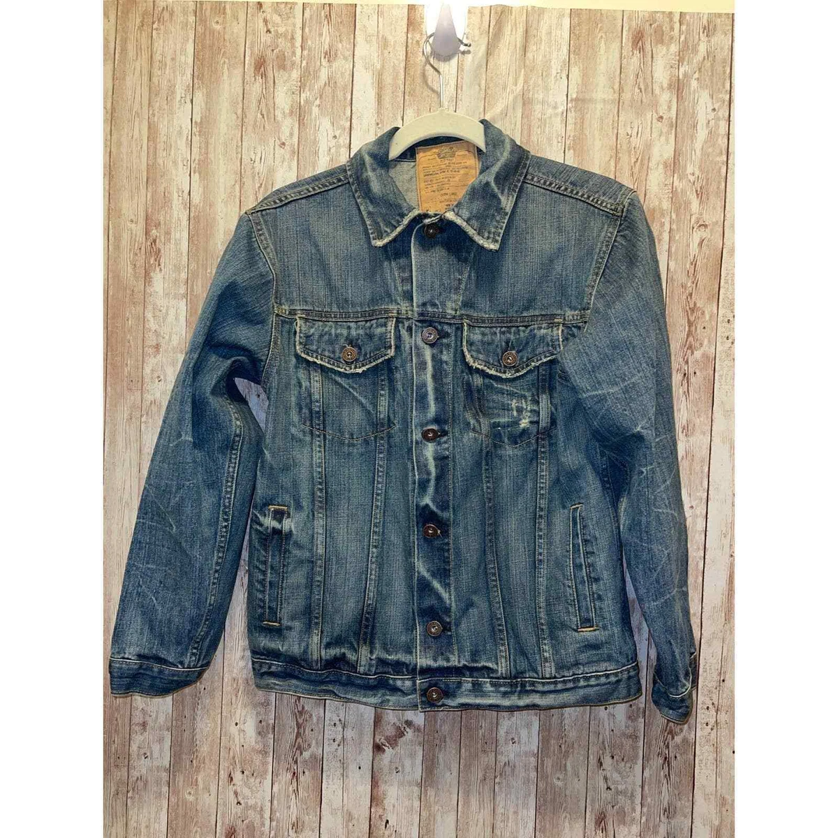 Old navy trucker jacket discount