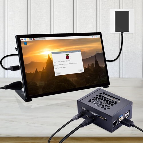 Durable Aluminum Case with Raspberry Pi 5 Active Cooler - Optimized Performance - Picture 8 of 11