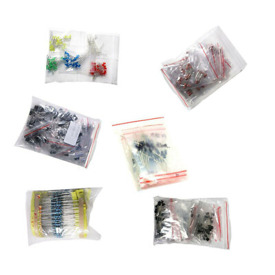 1390pcs/Set Electronic Components Kit Basic Electronics Transistors Assortment