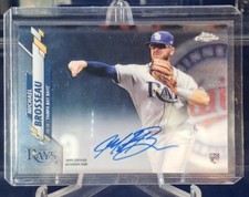 2020 Topps Chrome Michael Brosseau #RA-MB Rookie Auto