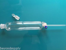 Lab Glass Cylindrical shape Shaped separatory separation funnel 500ml  new