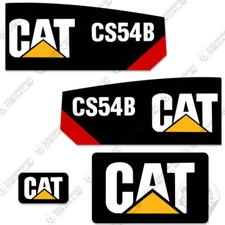 Fits Caterpillar CS54B Decals Reproduction Wheel Loader Equipment Decals CS 54B