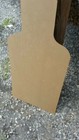 10 pk retro lot SUPER THICK PRESSED TARGET Dense Cardboard man Silhouette vtg US — photo 10