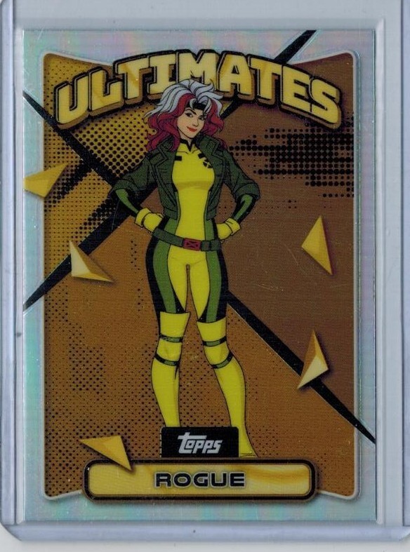 2025 TOPPS FINEST MARVEL X-MEN '97 ROGUE ULTIMATES REFRACTOR #76 RARE