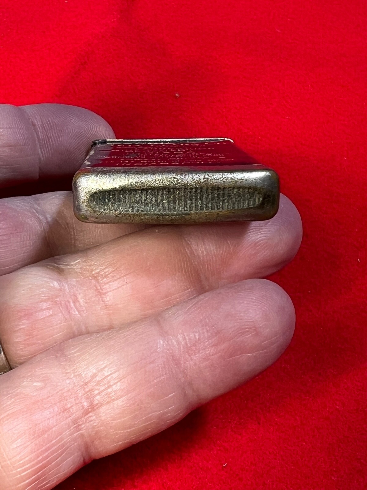 Antique Advertising Match Safe Match Holder **PP5. *WINE & LIQUOR