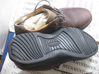NIB Clarks TIGER MENS BLACK OILY LEATHER STYLE # 78823  display picture 1