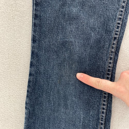 Vintage Levi's SilverTab Slim Bootcut Jeans Size 5 Blue Stretch Denim Low Rise - Picture 4 of 15