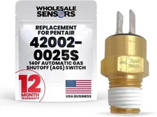 Pentair 42002-0025S Replacement 140F AGS Switch 12 Month Warranty