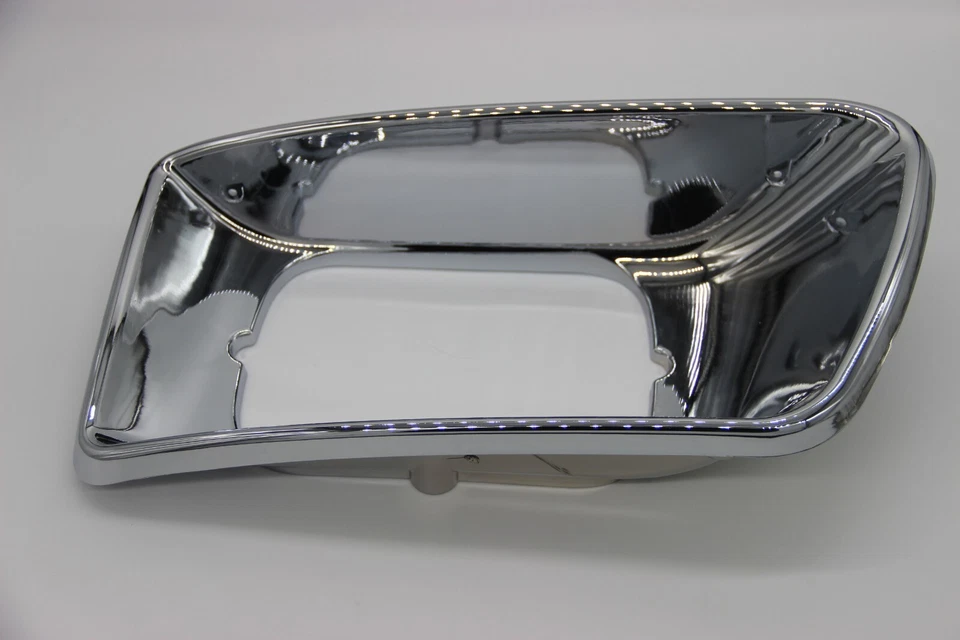 Juego de canastilla de bisel de faros cromados para Kenworth T300 - lado del conductor y del pasajero Foto 4 de 4