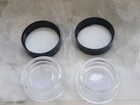 LOT 2 CHANEL EMPTY GLASS DRAM TRIAL/TRAVEL SIZE JARS FOR SKINCARE/MAKEUP NEW — photo 3