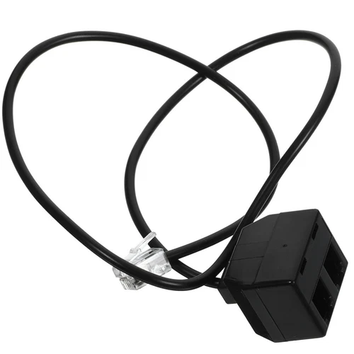 Telephone Extension Cord Connector Adapter Splitter for Landline
