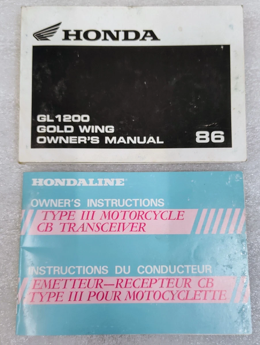 Goldwing 1200 GL1200 Motorcycle Repair Manuals & Literature for