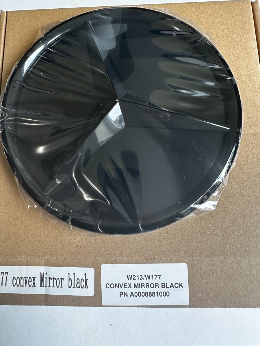 Mercedes- Benz New Black Star Convex Grill Emblem W177 W205 18 