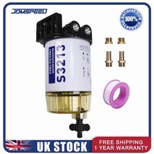 New 3/8" NPT Water Separating Fuel Filter System S3213 for Marine outboard Motor