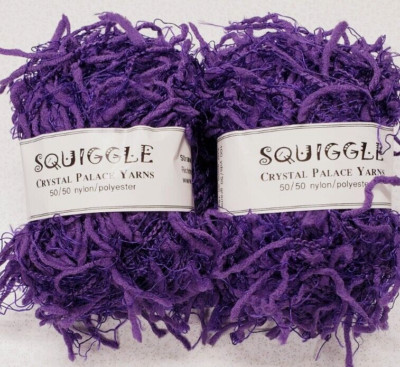 2 Balls Crystal Palace SQUIGGLE 50 Grams Lot of 2 100 Yds Each Flag w/Tails 2264