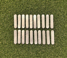 NEW 20pc Quality High Density Golf Lead Tape Strips 3g Each - Chrome  Black