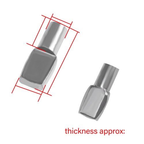 Shelf Pegs Kit Upgraded Shelf Pins 6 Styles 5/7mm Nickel Shelf Kitchen Shelf - Picture 4 of 27