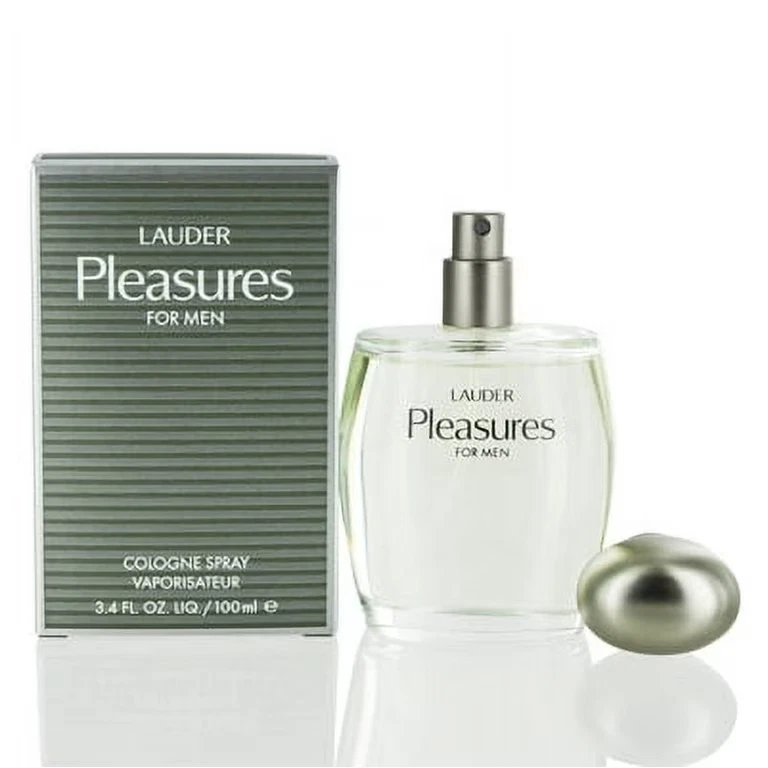 PLEASURES BY ESTEE LAUDER-EDC-HOMBRES-SPRAY-3,4 OZ-100 ML-AUTÉNTICO-SUIZA Foto 2 de 2