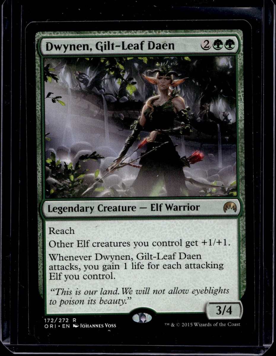MTG - Dwynen, Gilt-Leaf Daen - Magic Origins - LP, English Magic