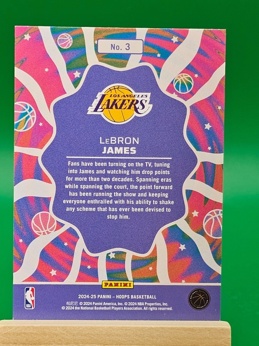 2024-25 Panini NBA Hoops LeBron James FUNKADELIC Los Angeles