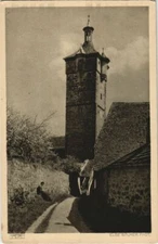 Old postcard AK Rothenburg- Klingentor GERMANY (1074643)