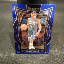 2024-25 Panini Select - Concourse Anthony Edwards #23 Blue