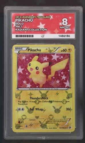 Pikachu RC7 Holo 2013 Legendary Treasures Radiant Collection Ace 8
