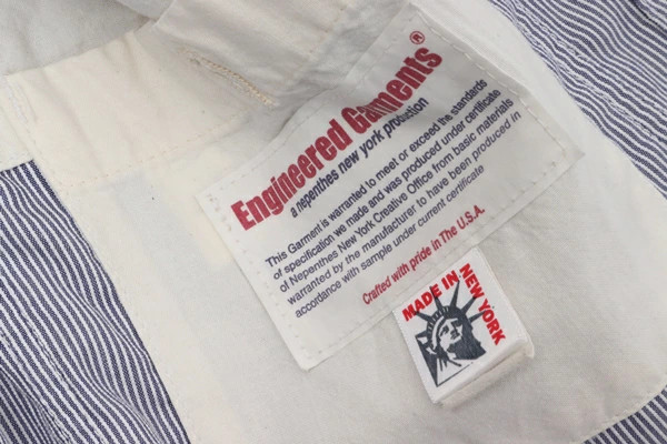 Engineered Garments Bedford Jacket Code Lane Stri… - image 6