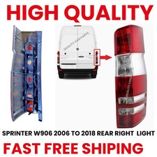 Driver Right Side Tail Light O/S Rear Lamp for 06-18 Mercedes Sprinter W906