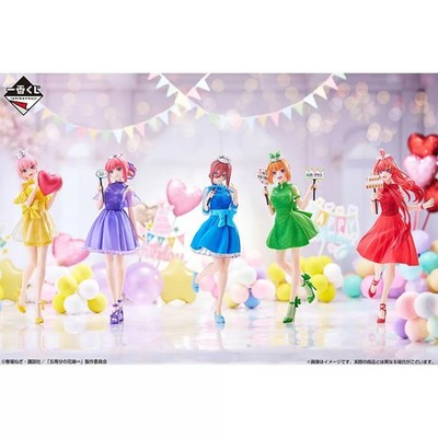 Quintessential Quintuplets Ichiban Kuji Quintuplets Celebration Complete Set