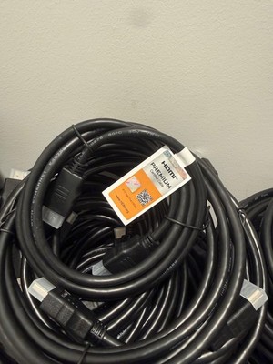 Monoprice Ultra 6ft HDMI Cable - Black LOT 100 pieces