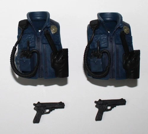 PURGE 810 - Law Vest Handgun Lot - GIJOE CLASSIFIED SERIES 6" Scale 1/12