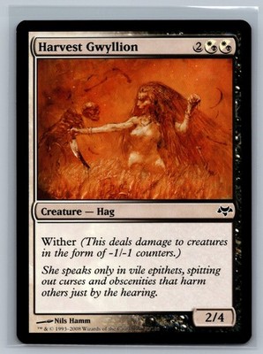 Magic The Gathering Eventide 4x Harvest Gwyllion #90/180 MTG TCG CCG Playset