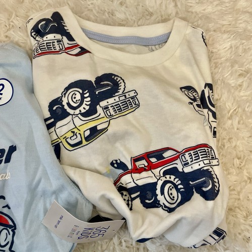 365 Kids by Garanimals Boys Monster Truck Graphic Tees, 2-Piece Size 6 - Afbeelding 3 van 5