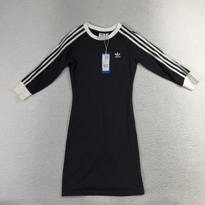 chinese dress ladies adidas Originals Women Adicolor Classics Long Sleeve Dress  runnwalk