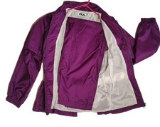 Vintage 1990s Purple Fila Warm Up/ Tracksuit Pants And Jacket XL
