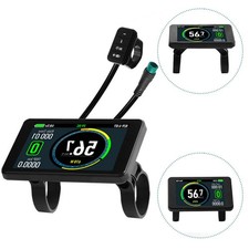 Upgrade Your For 24V7For 2V EBike with T8 Colorful LCD Display High Performance