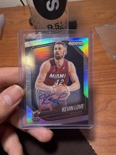 2024-25 Prizm Black KEVIN LOVE Base Auto Silver #183 (B)