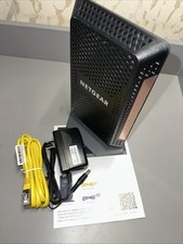 Netgear Nighthawk CM1100 DOCSIS 3.1 Multi-Gig Cable Modem Black CM1100-100NAS